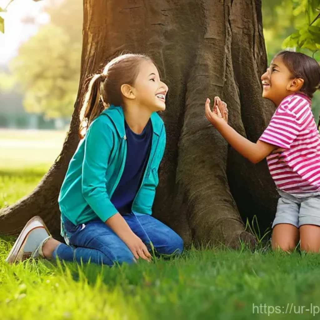 가족 여행을 통한 환경 교육의 필요성 - **Prompt:** A diverse group of happy children, aged 6-12, fully clothed in casual outdoor wear, are ...